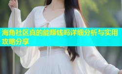 海角社区真的能赚钱吗详细分析与实用攻略分享