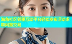 海角社区邻里互动平台轻松发布活动求助闲置交易
